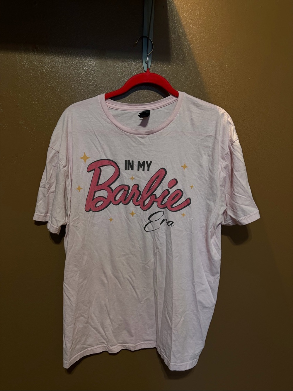 Pink "In My Barbie Era" Graphic Tee